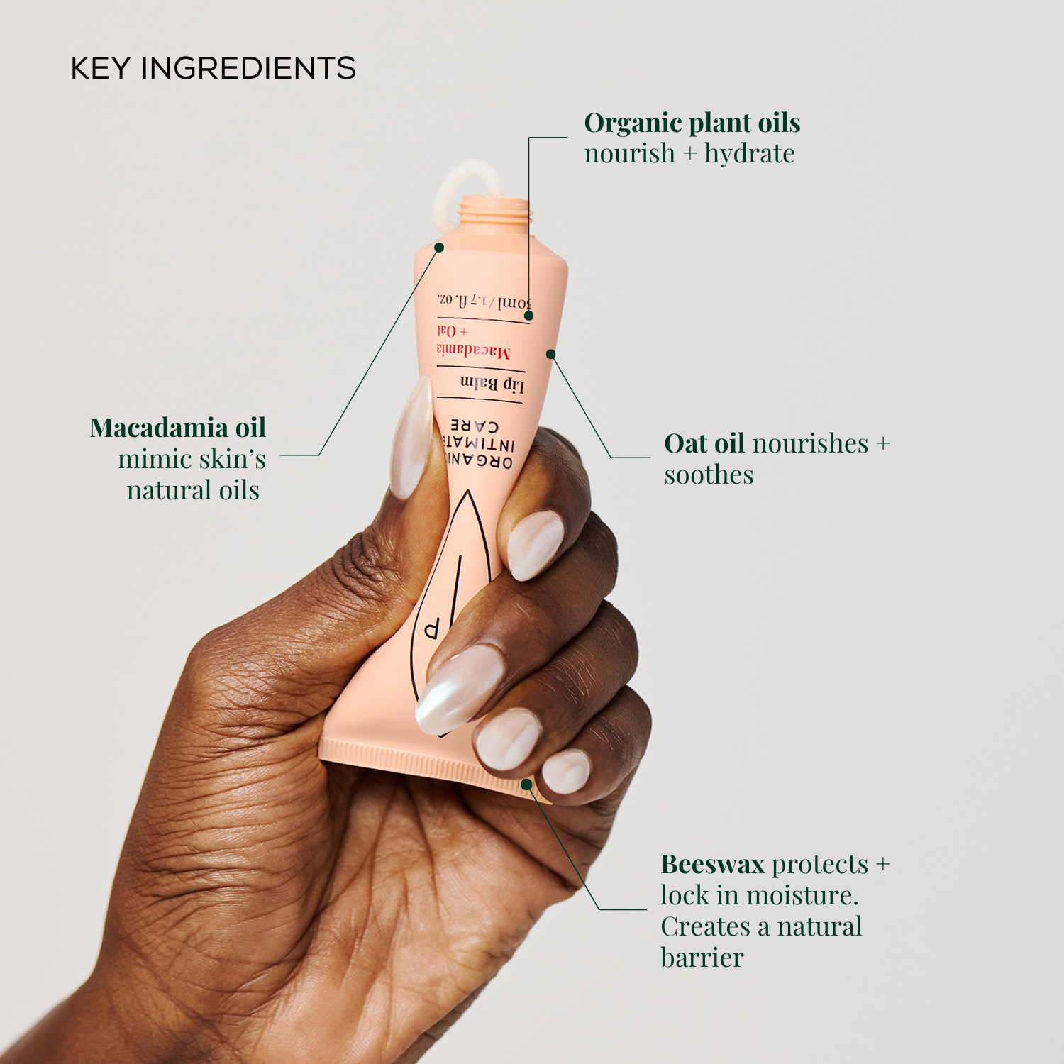 Lip Balm - Macadamia + Oat – Lip Intimate Care