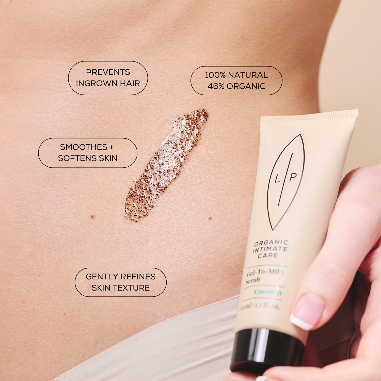 Gel-To-Milk Scrub Coconut