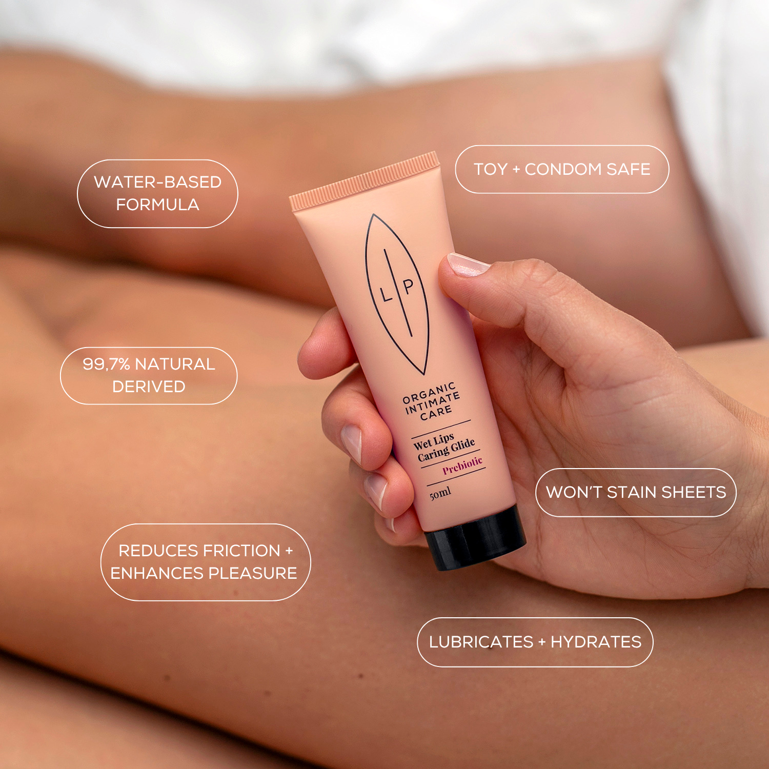 Wet Lips Caring Glide Prebiotics